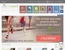 Tablet Screenshot of dietanat.com
